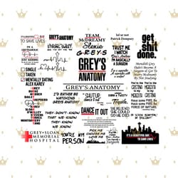 grey's anatomy svg bundle, trending svg, greys anatomy svg, greys anatomy quote, greys anatomy saying, greys anatomy sho