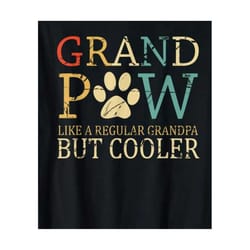 grandpaw like a regular grandpa but cooler svg, fathers day svg, grandpa svg, grandpaw svg, regular grandpa svg, cool gr