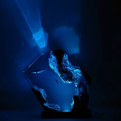 Shark & Diver - Epoxy Resin Lamp | ARTVISI