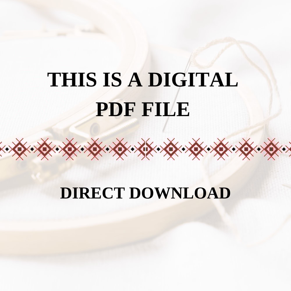 Spring Hen Cross Stitch Pattern Farmhouse Easter Embroidery With Flowers Eggs 7