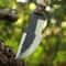 Custom Handmade D2 Steel Tracker Knife EDC Fixed Blade Knife For Hunting Camping Outdoor Activities Premium Sheath 4