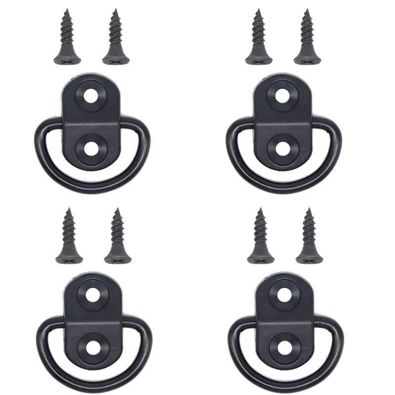 Universal Cargo Net Hook HeavyDuty Truck Bed Cargo Hook Car Storage Hook For Secure TieDown 3