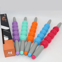 muscle roller massage stick, cellulite massager for pain relief, deep tissue massage tool for recovery and relaxation