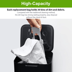 reusable dust bags with zipper for vacuum cleaner