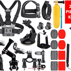 universal action camera accessories kit mount for gopro
