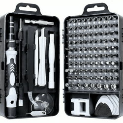 precision magnetic screwdriver kit for iphone, macbook, watch & electronics repair