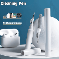 multi-use cleaning pen for airpods pro, earphones cleaner kit with soft brush, case, and earbuds deep cleaning tool