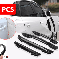 anti-collision guard strip cover car accessories, door edge scratch protector for universal vehicles, flexible & durable