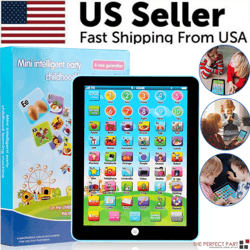 2024 new educational learning toys for kids toddlers interactive touch & sound learning tablet for boys & girls