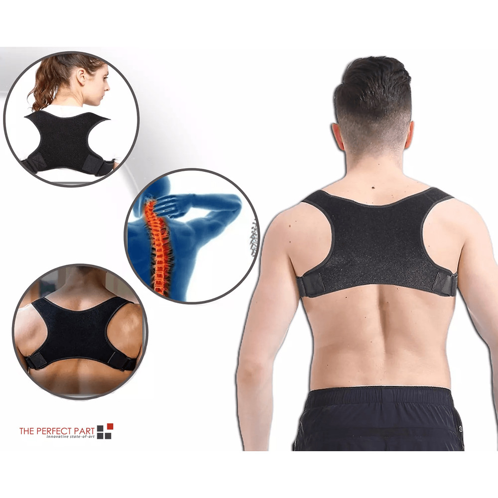 Orthopedic Adjustable Posture Corrector Back And Shoulder Support Brace Belt For Men  Women Spine A 0