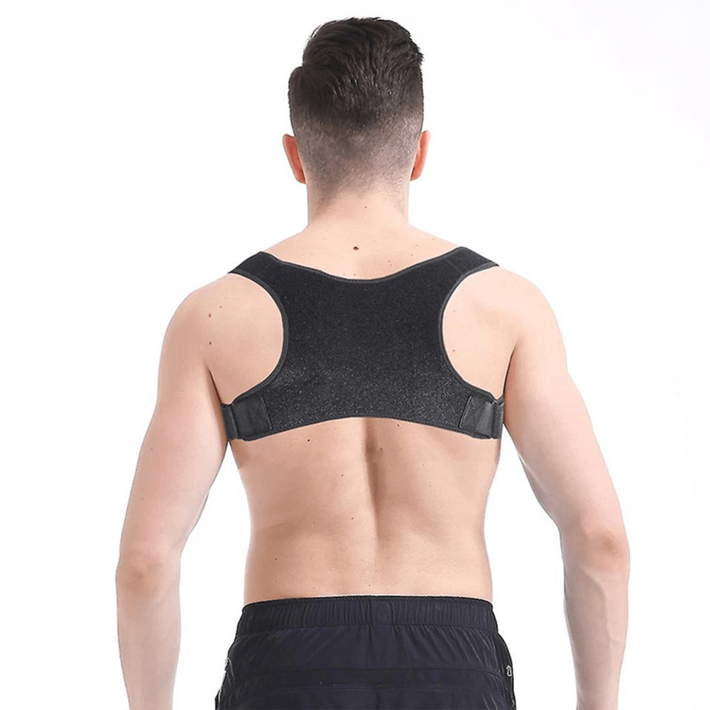 Orthopedic Adjustable Posture Corrector Back And Shoulder Support Brace Belt For Men  Women Spine A 12