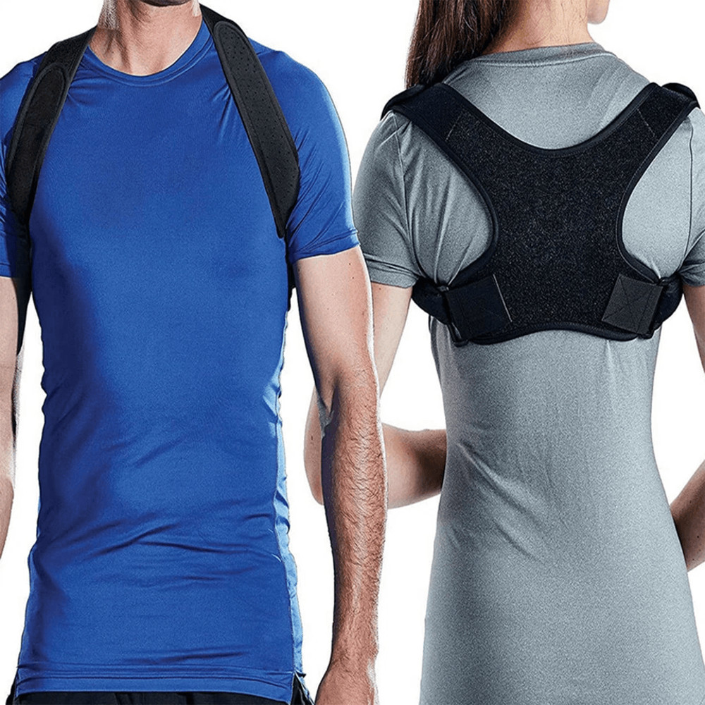 Orthopedic Adjustable Posture Corrector Back And Shoulder Support Brace Belt For Men  Women Spine A 5