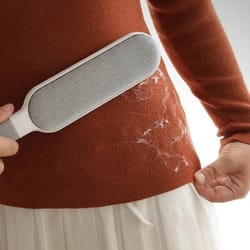 manual electrostatic double-sided pet hair remover lint brush for cat fur sofa carpet furniture clothing cleaner