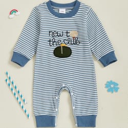 infant boys hooded sweaters, rugby logo rompers, striped thermal long sleeve autumn play suits, cozy outfits