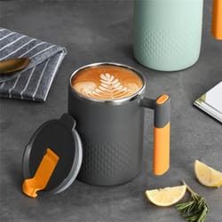 stainless steel mug with tea leak, double-layer japanese tea cup, coffee & milk cup