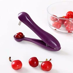 stainless steel cherry pit remover tool olive & fruit seed extractor for kitchen use