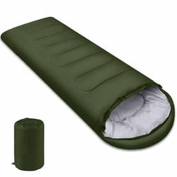 ultralight camping sleeping bag waterproof 4 season, warm envelope backpacking sleeping bags for hiking and traveling