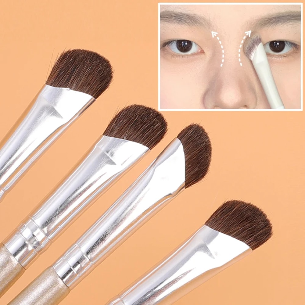 Professional Nose Contouring Brushes Flat Angled Nose Shadow Makeup Brushes Soft Eyeshadow Beauty C 2