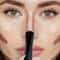 Dual End Nose Contour U Shaped Makeup Brush, Nose Shadow Makeup Brushes, Face Highlighting Eyeshadow Contour Brush Tool