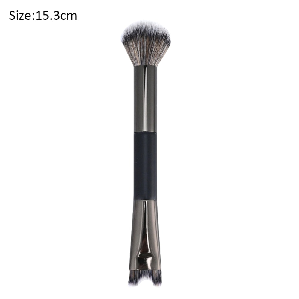 Dual End Nose Contour U Shaped Makeup Brush, Nose Shadow Makeup Brushes, Face Highlighting Eyeshadow Contour Brush Tool