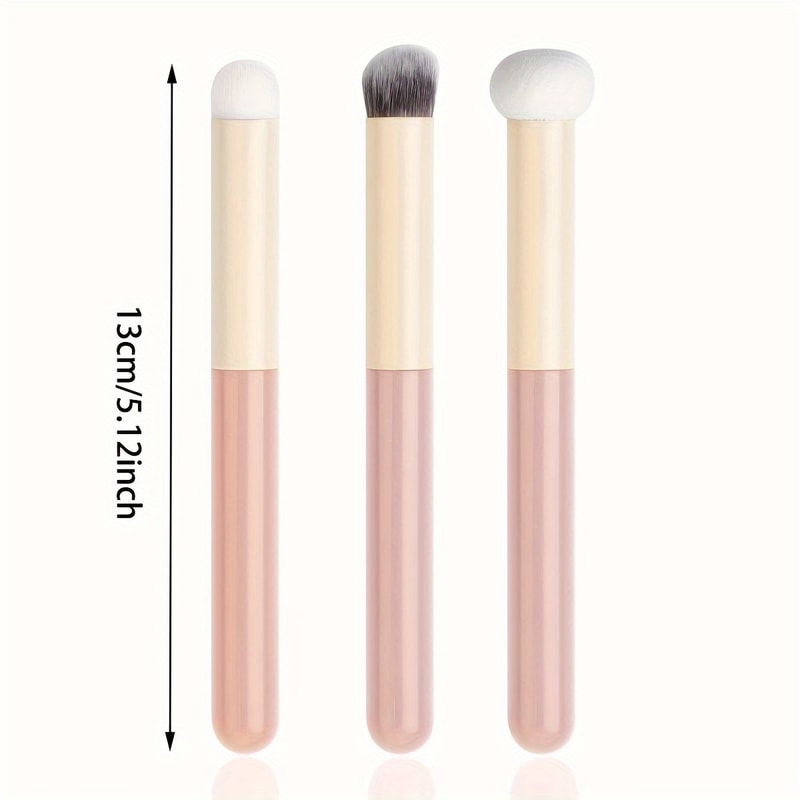 Makeup Brushes Set Soft Mushroom Sponge Head Concealer Brush Lipstick Lip Powder Puff Foundation Co 5