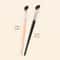Dual Color Horsehair Nose Shadow Brush Sickle Shaped Contour Brush Multi Functional Makeup Brush Se 5