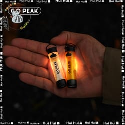 gopeak pocket mini flashlight, 5050 led outdoor keychain light for emergency, disaster relief, everyday carry