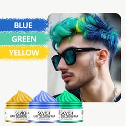 childrens multi color hair dye wax, disposable hair dyeing cream for fashion makeup, safe diy hair coloring, styling