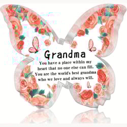 butterfly themed unique gifts for grandma, grandparents gift, cute practical birthday presents for great grandmas