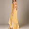 2025 Spring Summer Womens Mesh Camisole Dress with Ruffled Hem, Ruched Sleeveless Party Evening Wear in Flowy Elegant