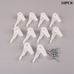 led fixture ceiling lamp accessories ceiling light clip clamps with screws, lampshade fixed plastic buckle clamp