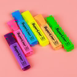 4 colors, 6 colors colorful highlighters, oblique art markers, fluorescent pen markers, flat shape, school supplies, off