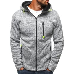 men's jacquard hoodie, premium fleece pullover, brand hooded sweatshirt for men, comfort fit streetwear