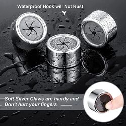 dishcloth clip non punching towel rack, kitchen wall hanging storage hook, household cloth clip organizer