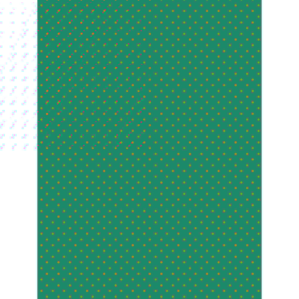 Extra Small Orange on Elf Green Polka Dots Graphic .png