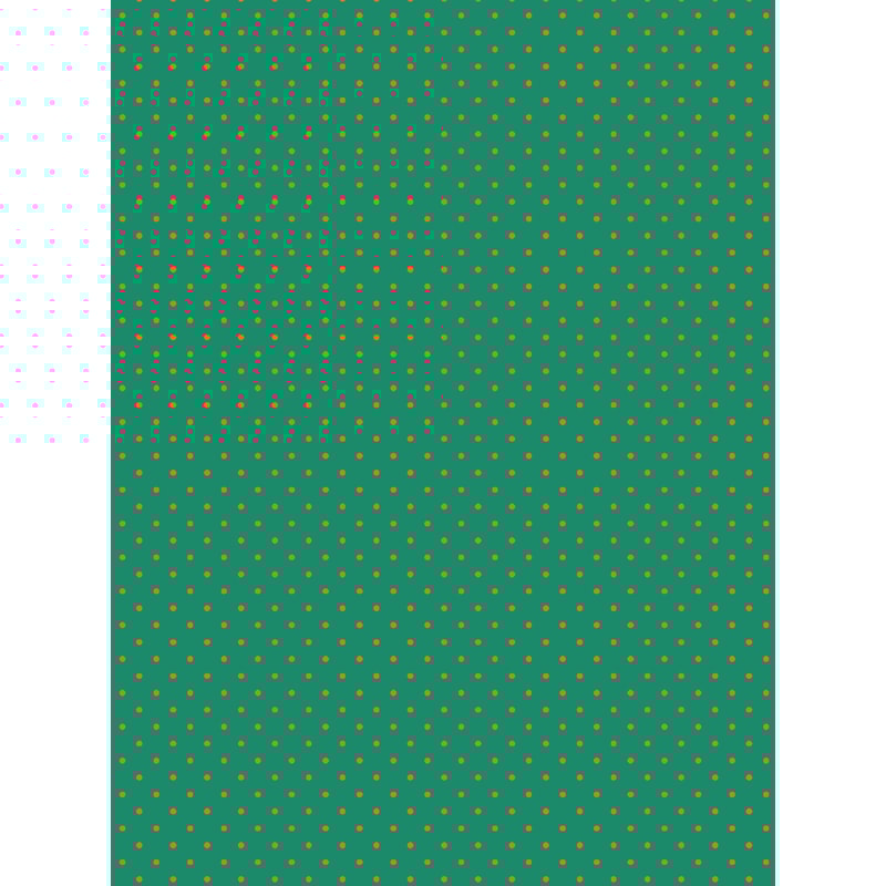Extra Small Orange on Elf Green Polka Dots Graphic .png