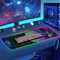 15W Wireless Charging RGB Gaming Mouse Pad Large LED Desk Mat With 30W Charger 14 Light Modes Wri 6