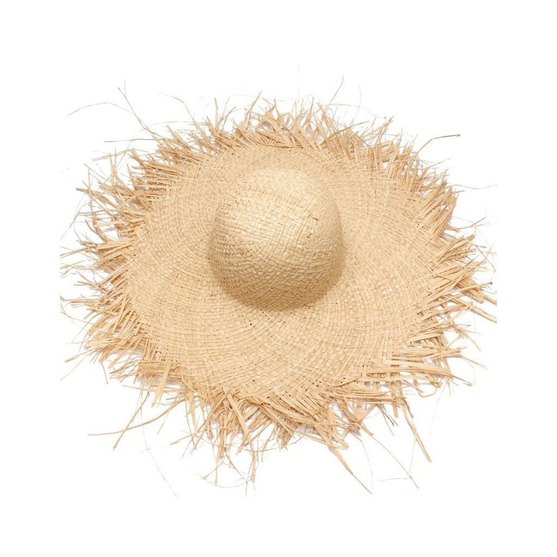 Vintage Straw Sunscreen Hat for Women Perfect Beach Sun Hat for Summer Fashion Outdoor Activities