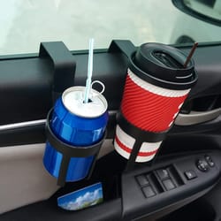 universal car mug holder adjustable auto cup holder for travel mugs & bottles secure vehicle drink mount