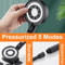 High Pressure Handheld Shower Head 5 Modes WaterSaving Nozzle with Spa Massage Pressurized Spray