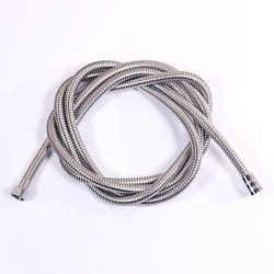 stainless steel shower hose extension tube, flexible bathroom water pipe draw tube for handheld shower heads