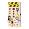 Musical Note Busy Board Montessori Busy Board Sensory Toys Wooden With LED Light Switch Travel Acti 0