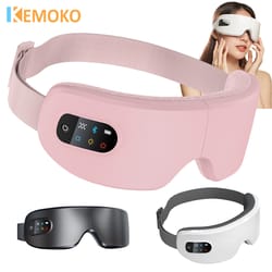 4d smart airbag eye massager, vibration, hot compress, bluetooth eye care instrument glasses