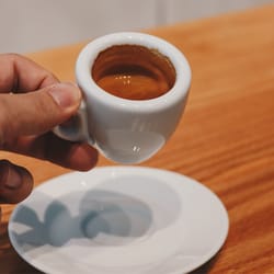 elegant porcelain coffee mugs, espresso & cappuccino cup set with delicate saucer