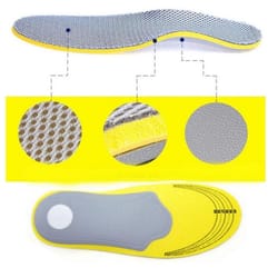 1 pair orthotic shoe insoles – high arch support for flat feet, plantar fasciitis relief & foot pain