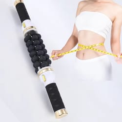 lymphatic drainage rolling bead roller, cellulite reduction & body contouring massager, fat removal therapy massage