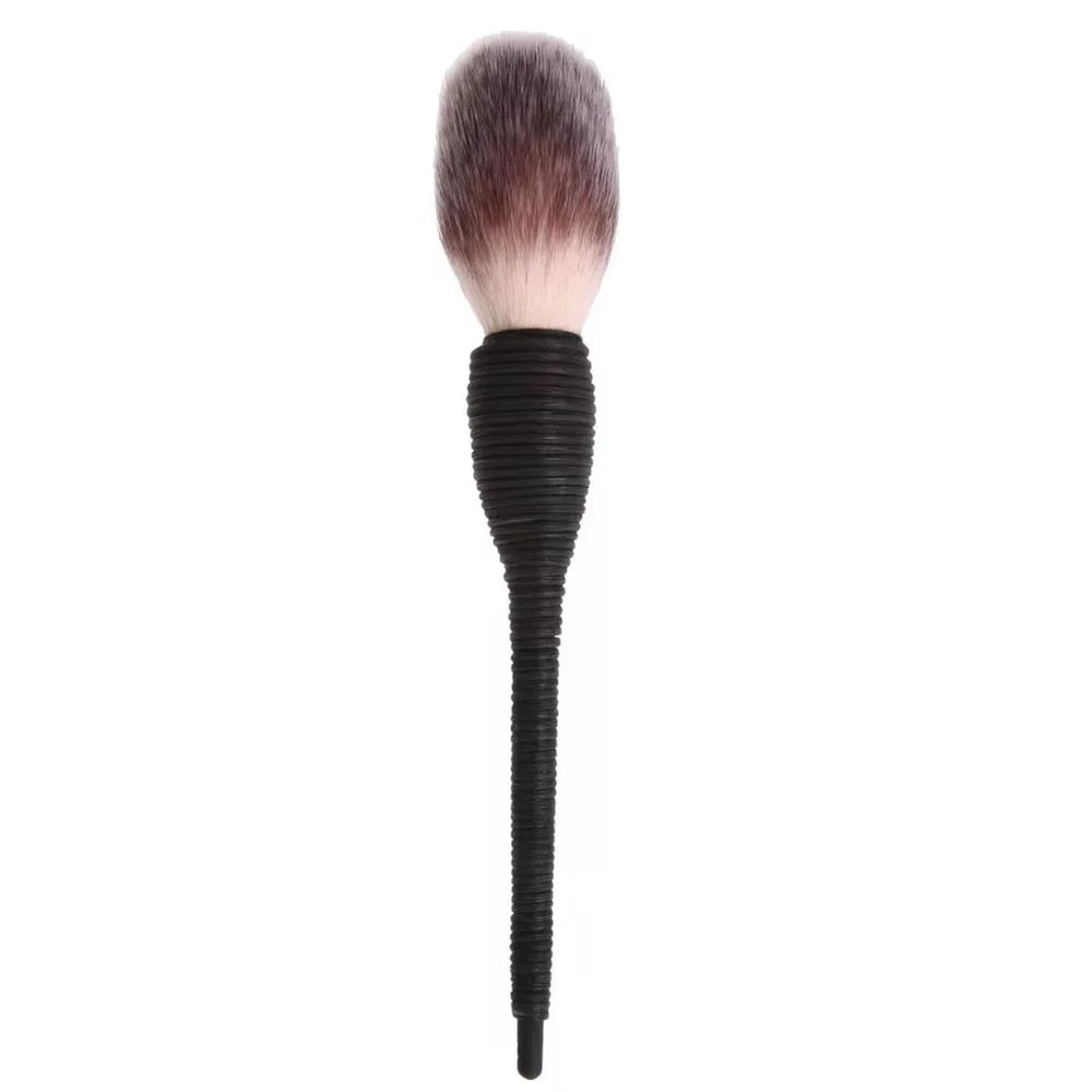 Profesional Foundation Blush Makeup Brushes, Flat Goat Wool Rattan Brush, Loose Powder Contour for Beauty Make Up