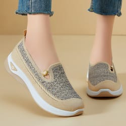 lightweight casual shoes for women, spring autumn breathable mother shoes, soft sole walking shoes, comfortable single