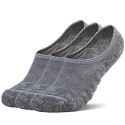 premium cotton sport socks for men, breathable towel bottom anti-slip invisible boat socks