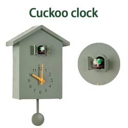 cuckoo quartz wall clock, modern bird home living room hanging watch, horologe clocks timer office home decoration
